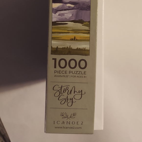 "Stormy Sky" 1000 piece puzzle by 1Canoe2 - Picture 5 of 6